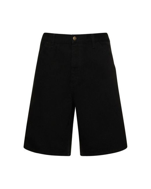 Carhartt Black Single-knee Regular Waist Shorts for men
