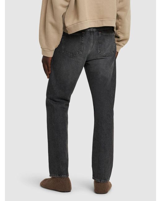 Jeans de denim de algodón Acne de hombre de color Gray