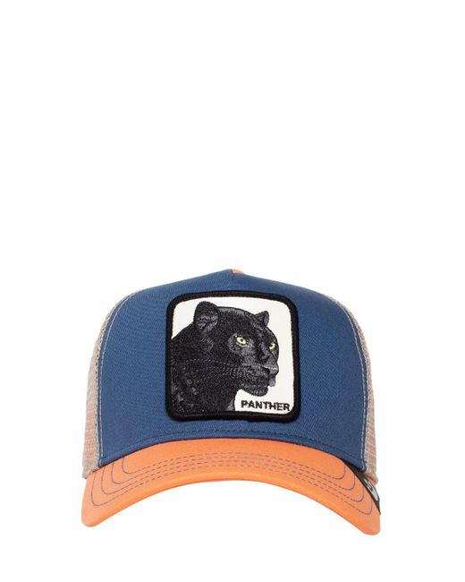 Goorin Bros Blue Panther Trucker Hat W/ Patch for men