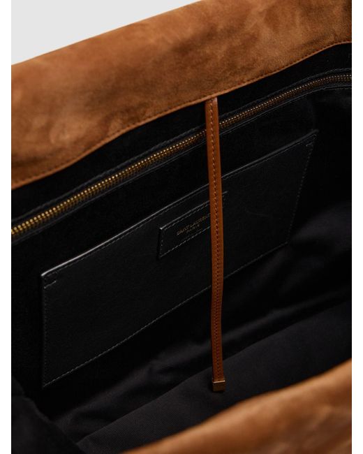 Saint Laurent Brown Jamie 4.3 Suede Leather Shoulder Bag