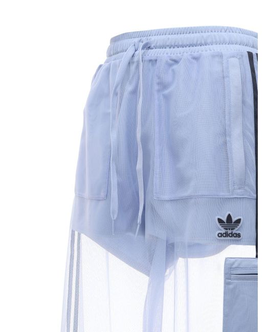 Adidas Originals メッシュトラックパンツ ブルー Lyst