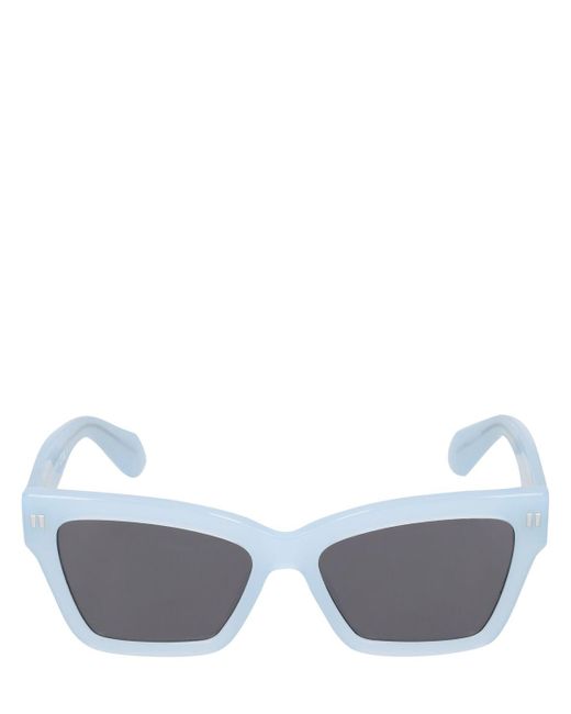Gafas de sol de acetato Off-White c/o Virgil Abloh de color Gray