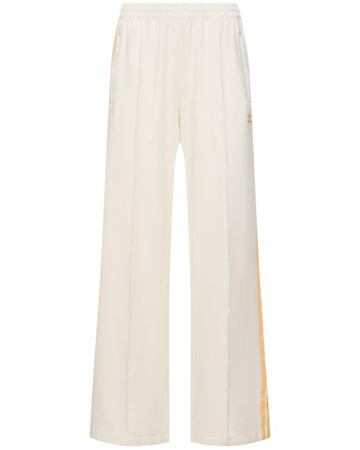 Pantalon de survêtet en crêpe bb Adidas Originals en coloris White