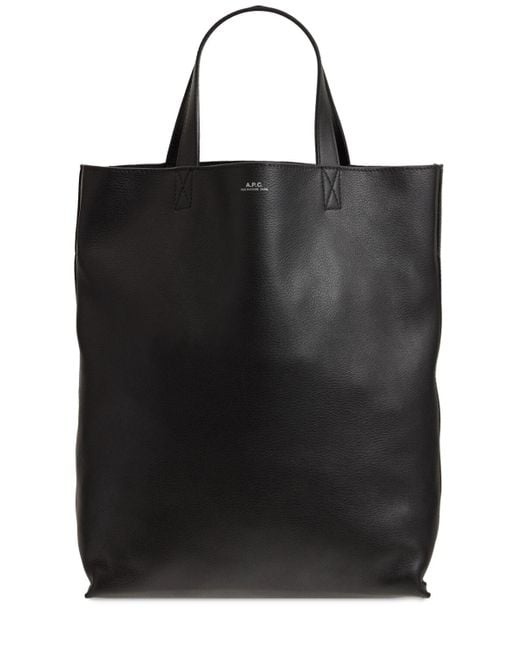 A.P.C. Medium Cabas Maiko Tote Bag in Black | Lyst Canada