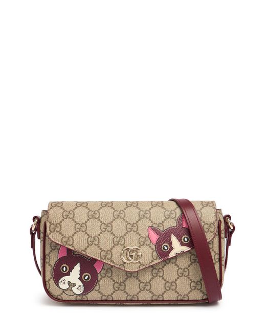 Gucci Mini Gg キャンバスバッグ Gray