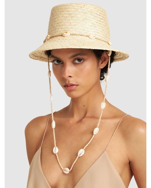 Lack of Color White Inca Seashell Bucket Hat