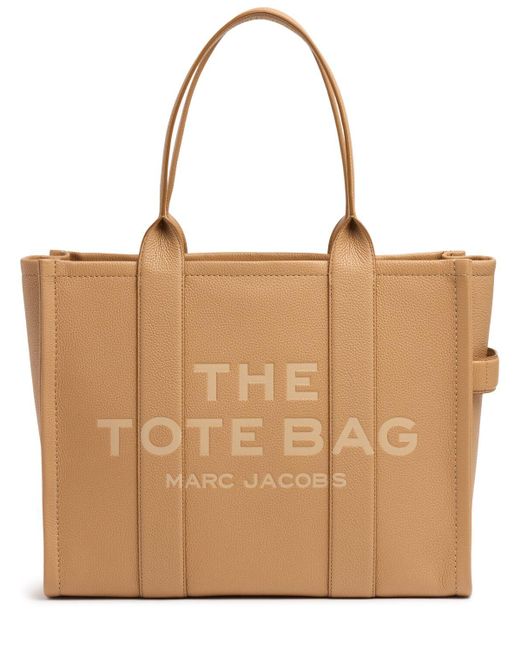 Marc Jacobs Natural The Large Tote Leather Bag Unique