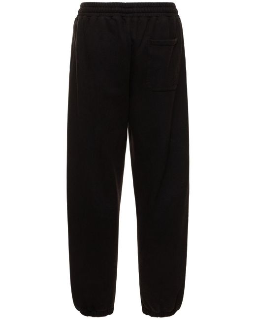 Unknown Black Cotton Sweatpants for men