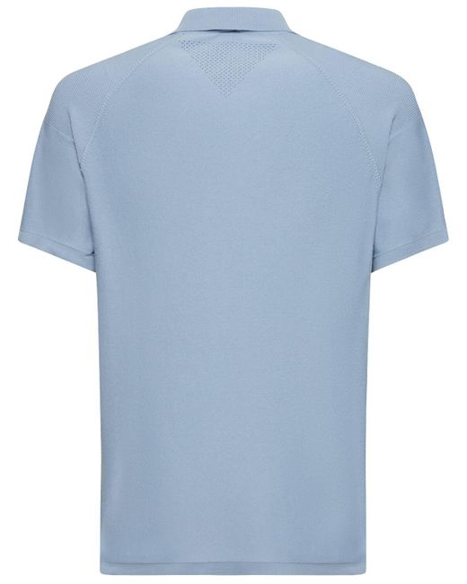 メンズ ALPHATAURI Fenzi ポロシャツ Blue
