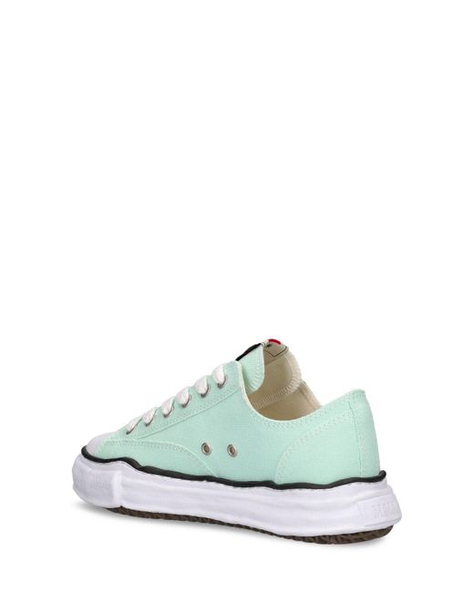 Maison Mihara Yasuhiro Green Peterson Low Og Sole Canvas Sneakers