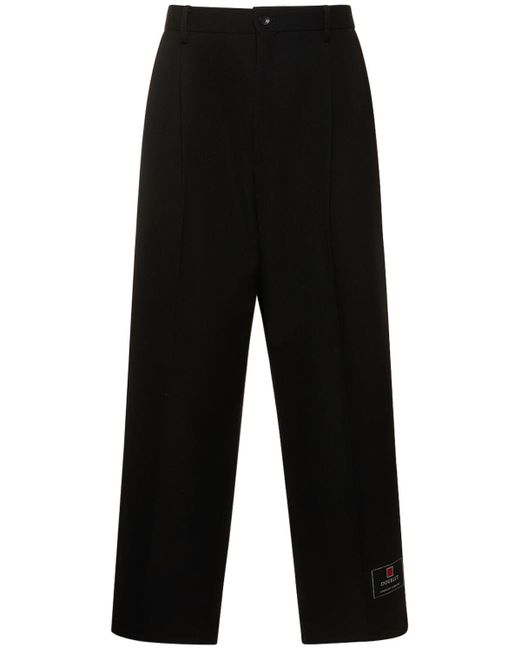 Doublet Black Tailored Wool Pants for men