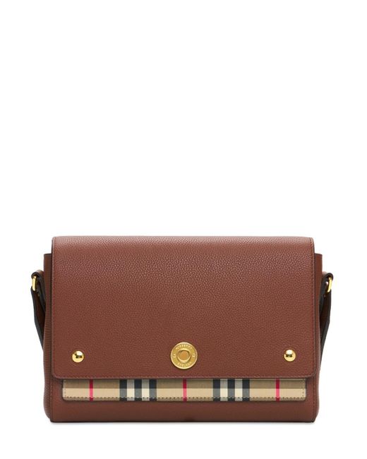 Burberry Ll Md Note ショルダーバッグ Brown