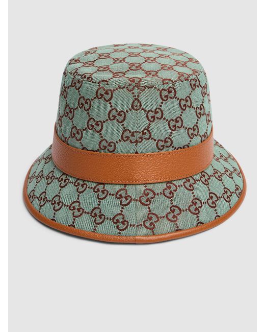 Gucci Gray gg Canvas Bucket Hat