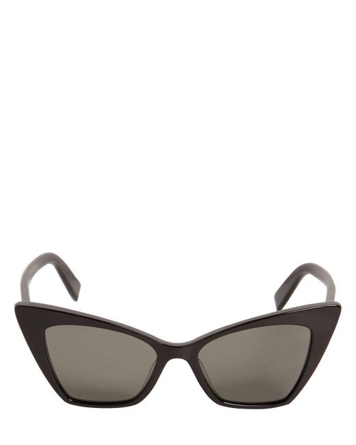 Saint Laurent Black Sl 244 Victoire Acetate Sunglasses