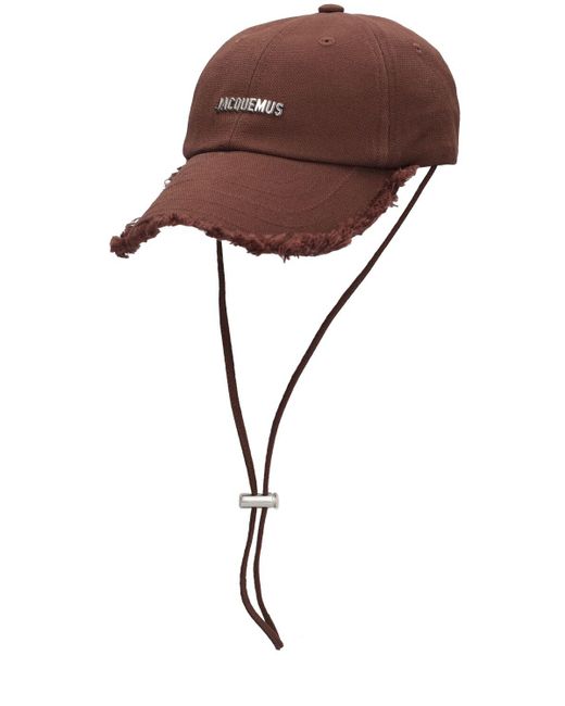 Jacquemus Brown Hats for men