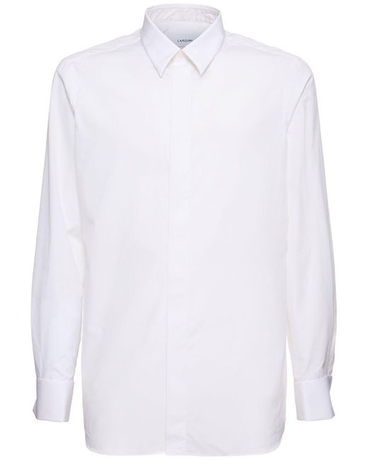 Lardini Baumwollhemd in White für Herren