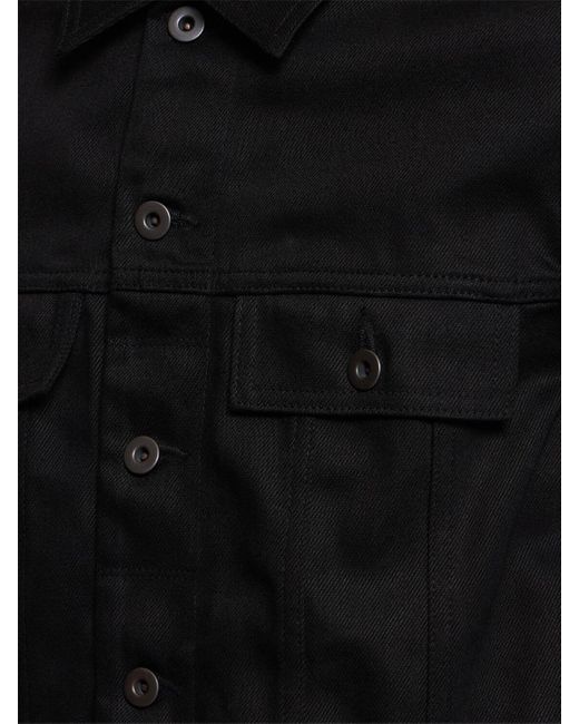 メンズ Rick Owens Trucker デニムジャケット Black