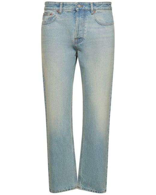 Valentino Jeans Aus Baumwolldenim in Blue für Herren