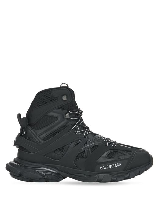 Balenciaga Black Track Hike Boots for men