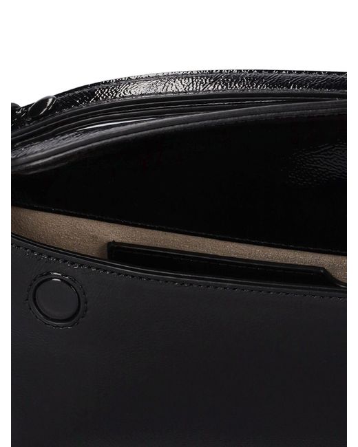 Courreges Black Sleek Naplack Leather Bag
