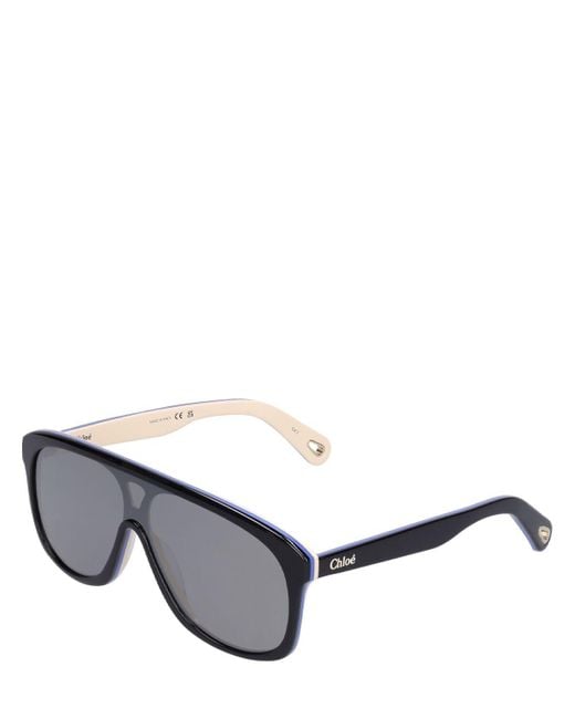 Chloé Gray Mountaineering After Ski Sunglasses
