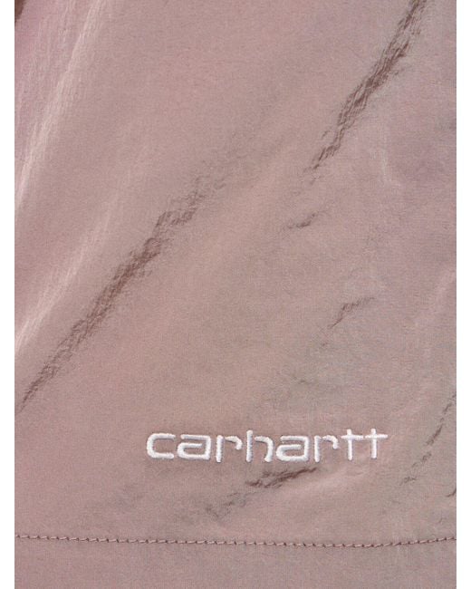 Carhartt Pink Tobes Swim Shorts for men