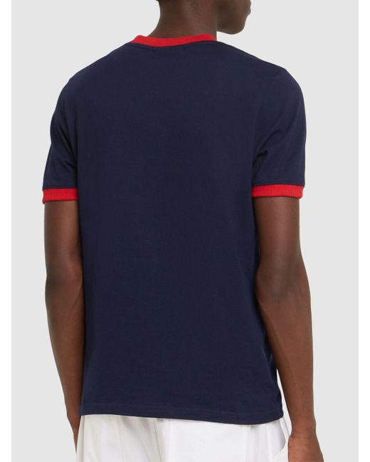メンズ Sergio Tacchini Supermac Tシャツ Blue