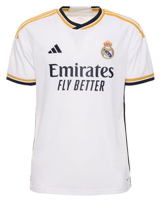 メンズ Adidas Originals Real Madrid ジャージー White