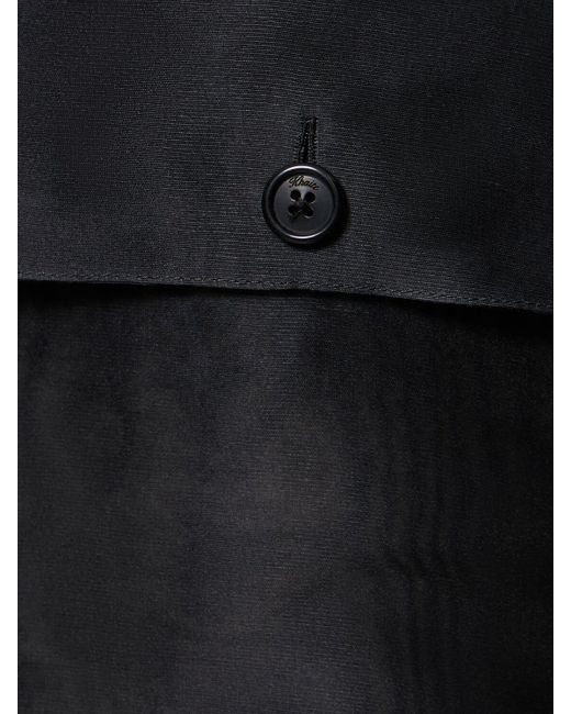 Camicia missa in seta di Khaite in Black