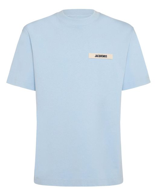 Jacquemus T-Shirt Gros Grain in Blue für Herren
