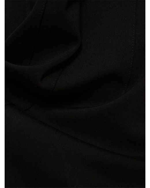 Robe longue en coton Auralee en coloris Black