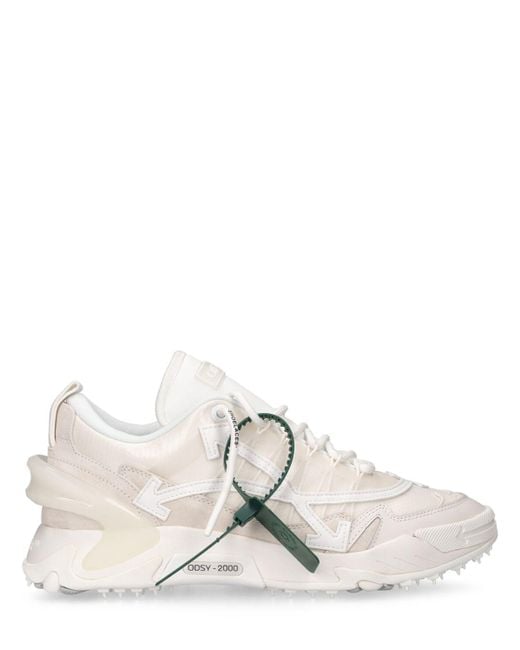 Sneakers odsy-2000 in nylon di Off-White c/o Virgil Abloh in Natural da Uomo