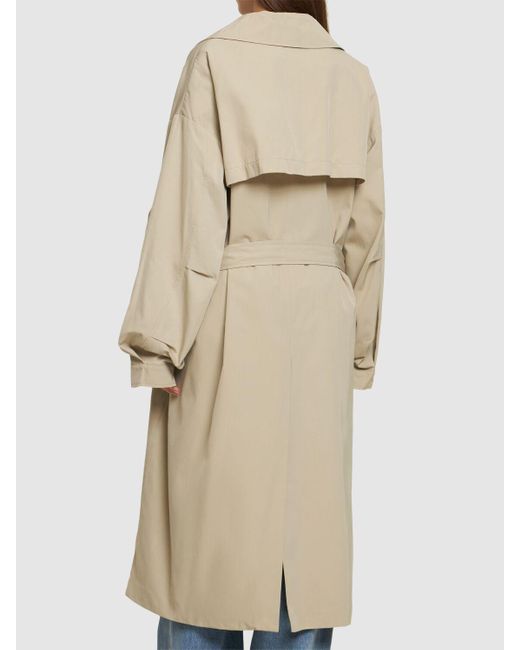 Frankie Shop Natural Langer Trenchcoat "mavis"