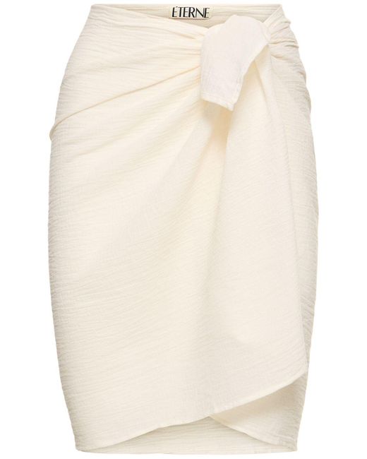 ÉTERNE Natural Mini-sarong Aus Baumwolle "esme"