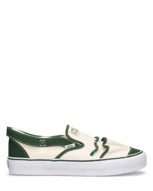Vans Green Slip-on-sneakers "nicole Mclaughlin Vp Vr3 Lx"
