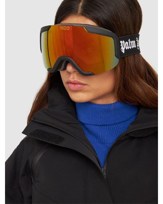 Palm Angels Black Ski Googles