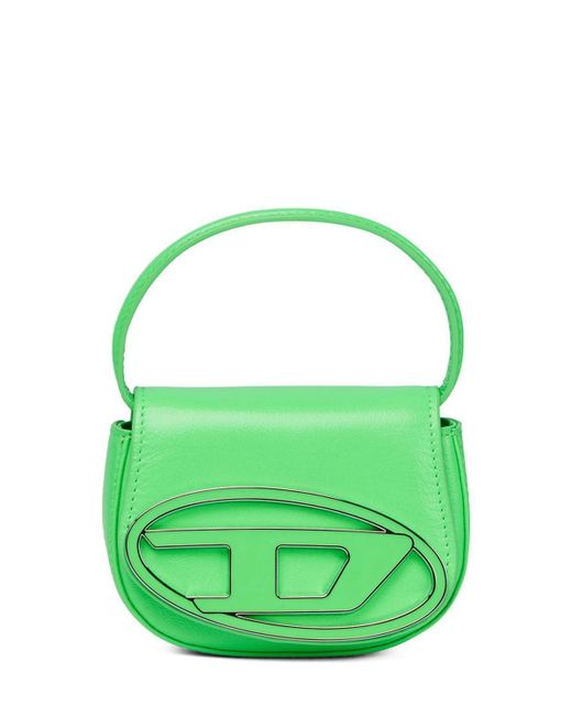 DIESEL Xs 1dr Leather Top Handle Bag in Green | Lyst