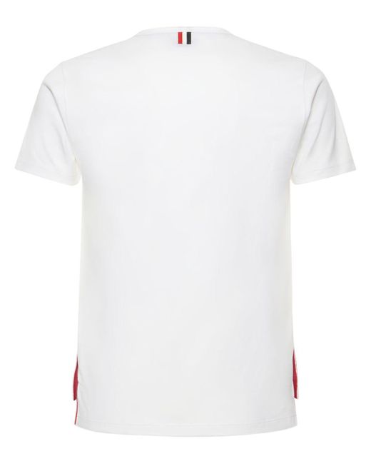 メンズ Thom Browne コットンtシャツ White