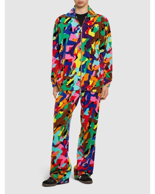 Veste de survêtet en velours t7 PUMA pour homme en coloris Multicolor