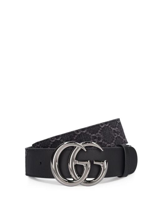 Gucci Marmont Gg Denim ベルト 40mm Black