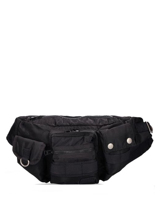 Sacai Functional Nylon Belt Bag in Black for Men | Lyst