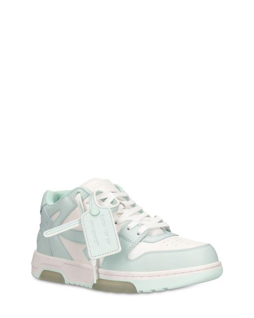 Off-White c/o Virgil Abloh White 30mm Out Of Office Leather Sneakers