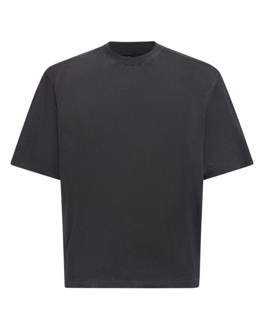 T-shirt boxy en coton dart Entire studios pour homme en coloris Black
