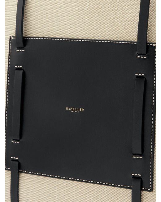 DeMellier London Black Damen Canvastasche „The Large Capri“