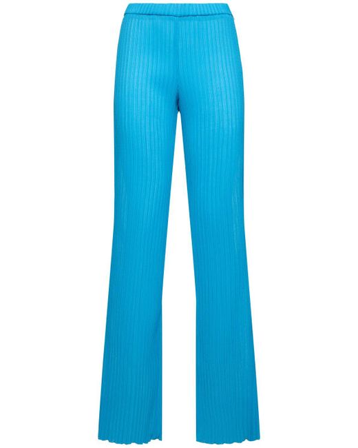 MSGM Blue Hochtaillierte