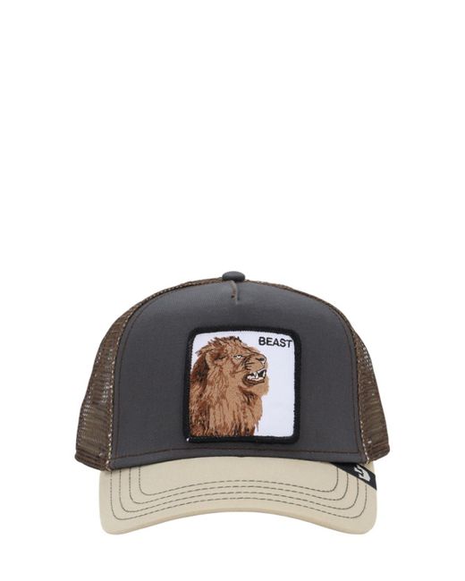 Goorin Bros Gray Beast Affair Trucker Hat W/patch for men