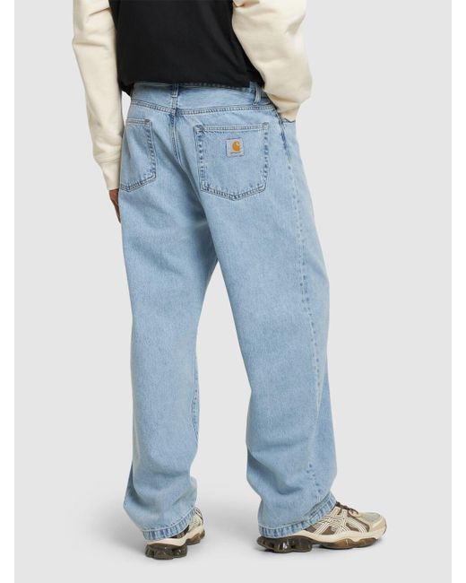 Pantalones de algodón Carhartt de hombre de color Blue