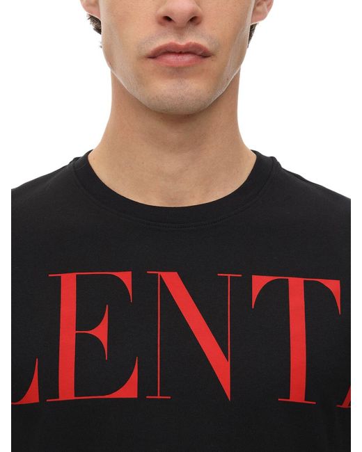 mens black valentino t shirt