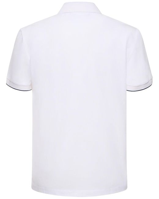 メンズ ALPHATAURI Junx ポロシャツ White