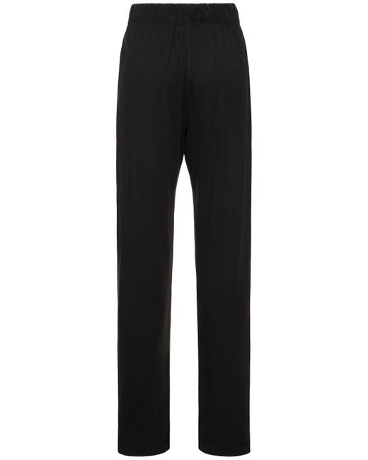 ÉTERNE Black Hose Aus Baumwollmischung